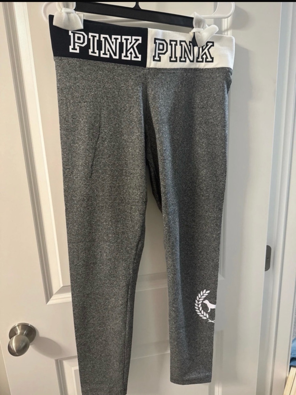 PINK Victoria's Secret Logo Waistband Leggings